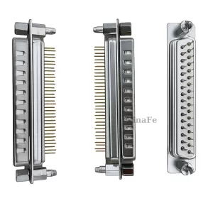 Đầu Nối DB37 Đầu Đực Mạ Vàng Chân Thẳng Hàn PCB